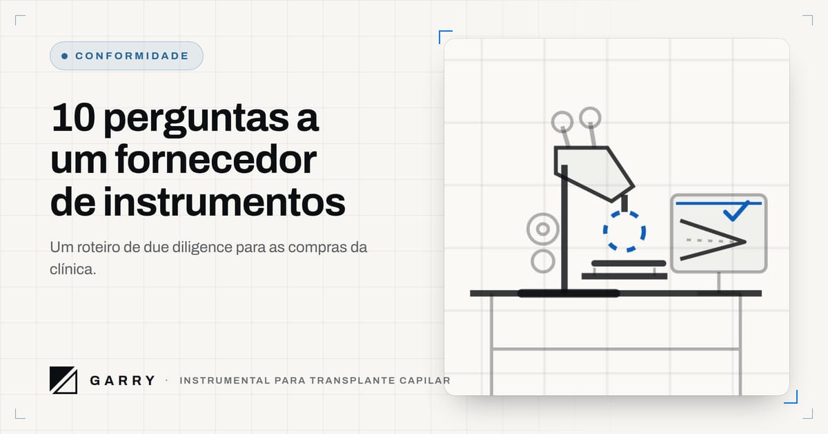10 perguntas a um fornecedor de instrumentos - desenho do posto de inspeção individual