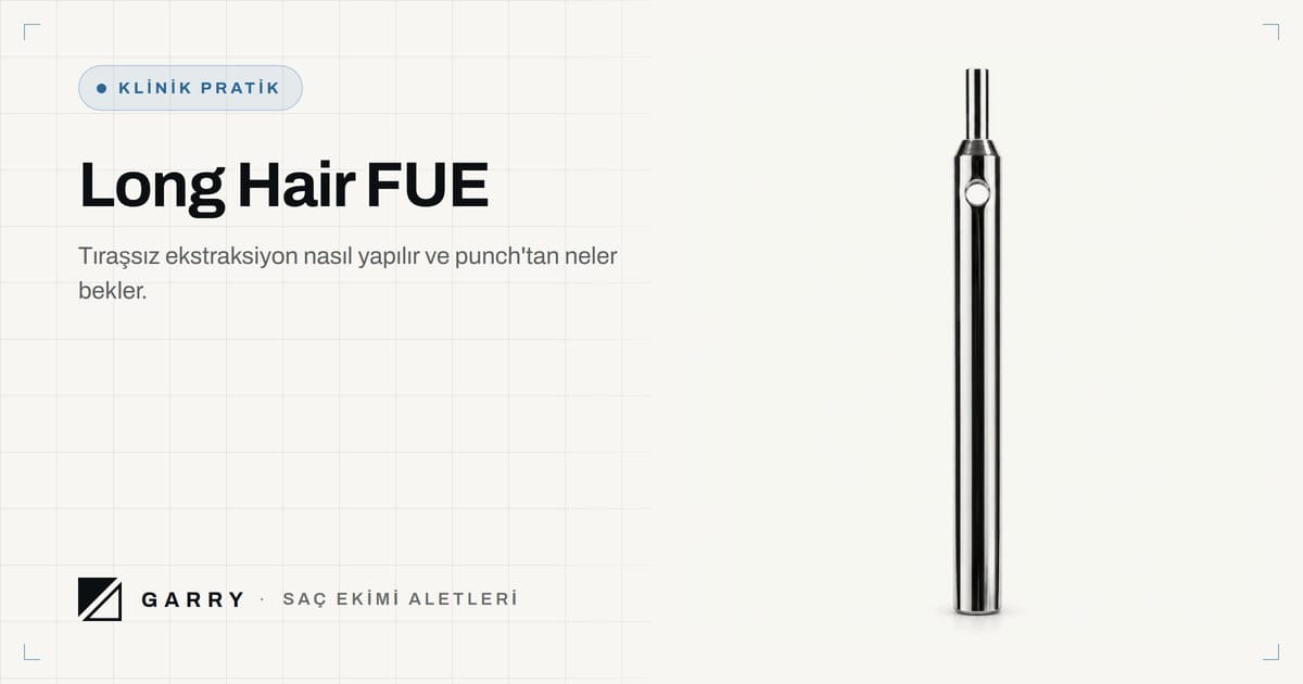 Long Hair FUE - Garry Long Hair Fue Punch'ın stüdyo fotoğrafı